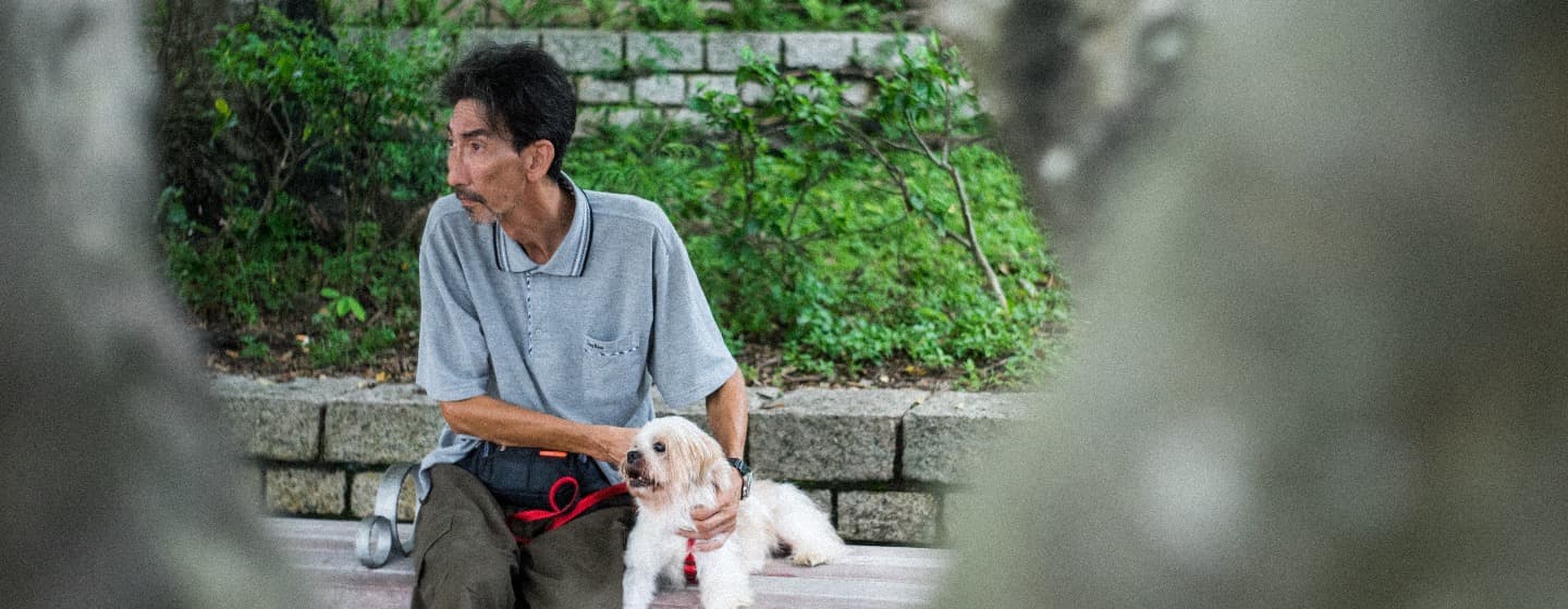 Old Man And a Dog